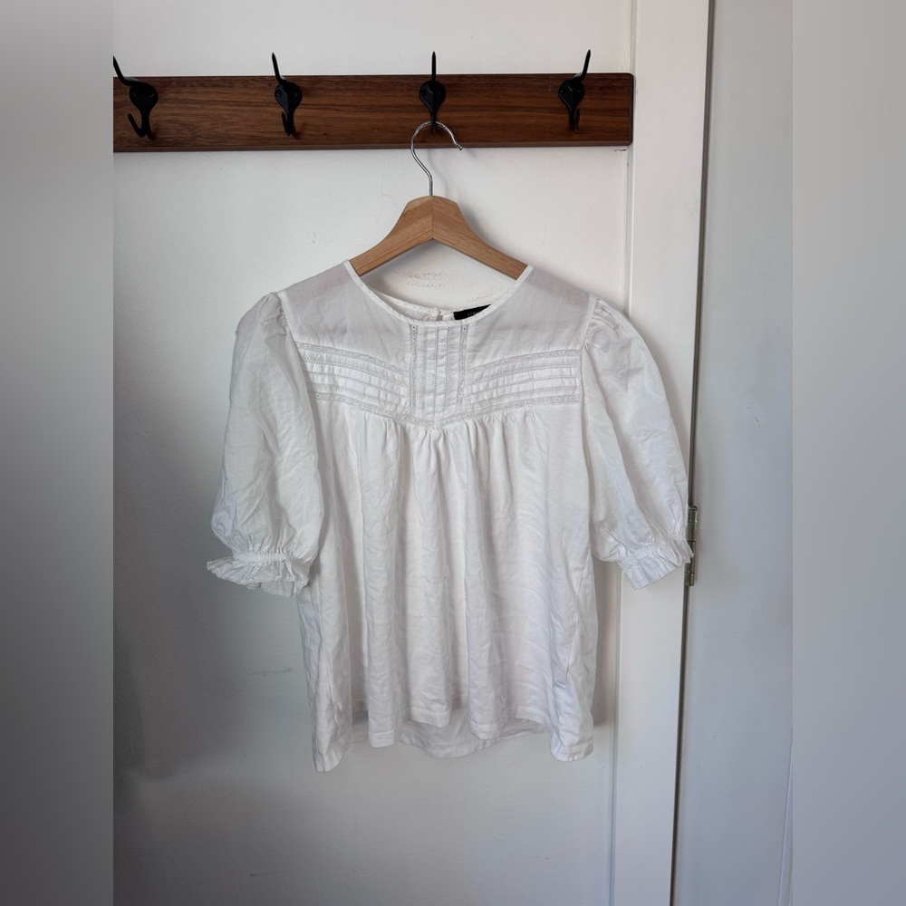 White J. Crew Blouse